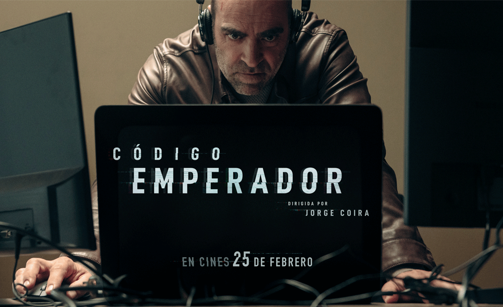 CÓDIGO EMPERADOR de Jorge Coira y con Luis Tosar se estrena en cines el 25 de febrero de 2022.